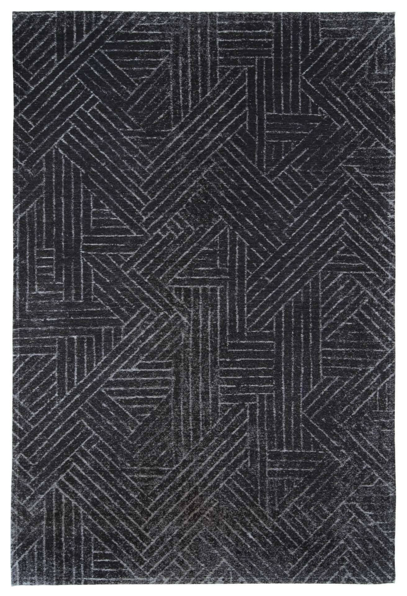 Moderner Teppich FARO CHARCOAL - Waschbarer Teppich – Bild 1